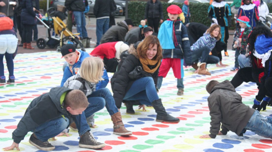 Recordpoging Twister spelen loopt op niks uit