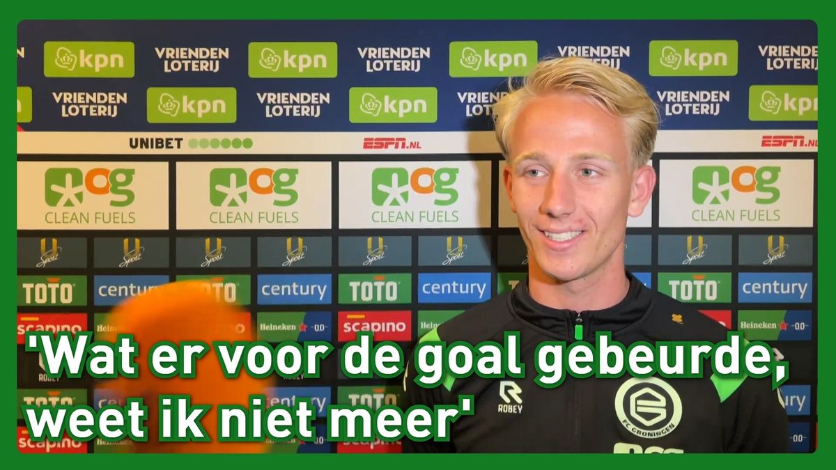 Blokzijl blij met eerste eredivisiedoelpunt: 'Mocht wel een keer vallen'