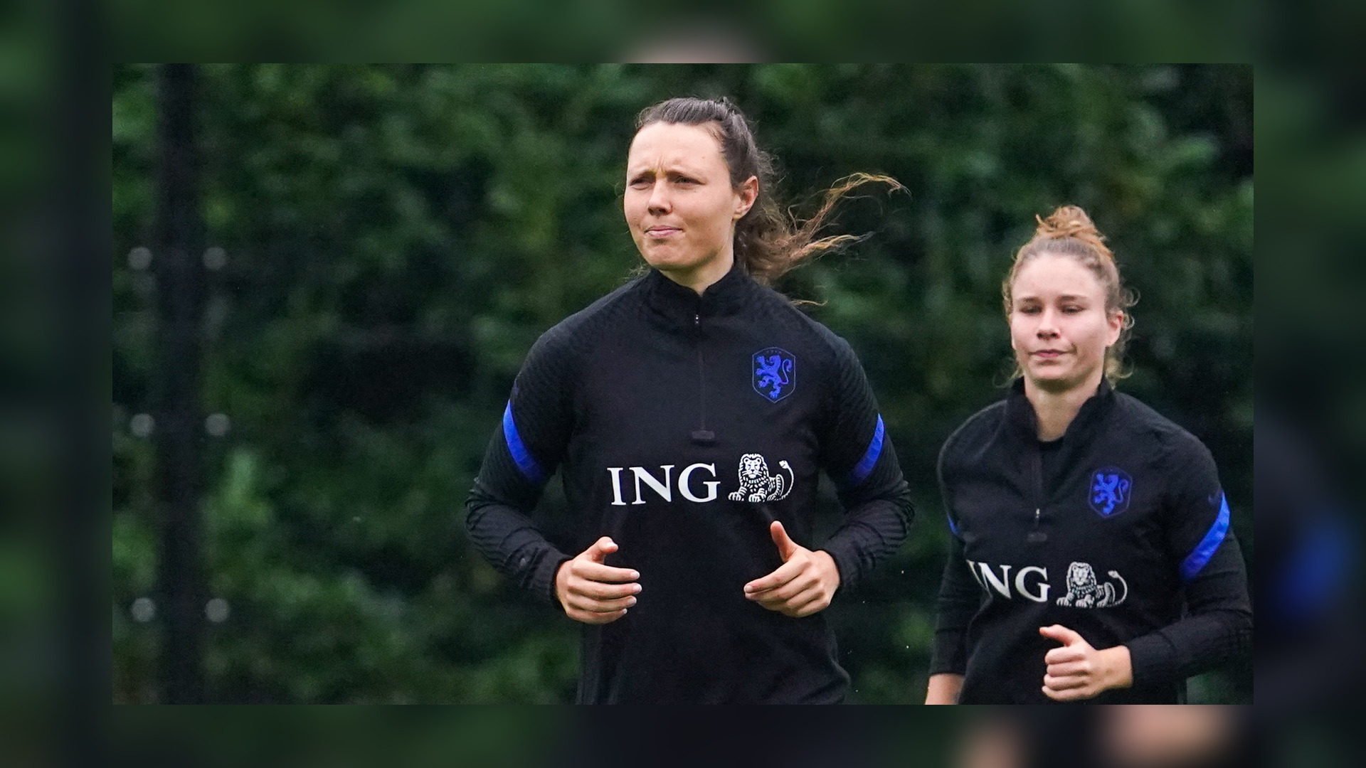 Fenna Kalma trainde dinsdag al mee