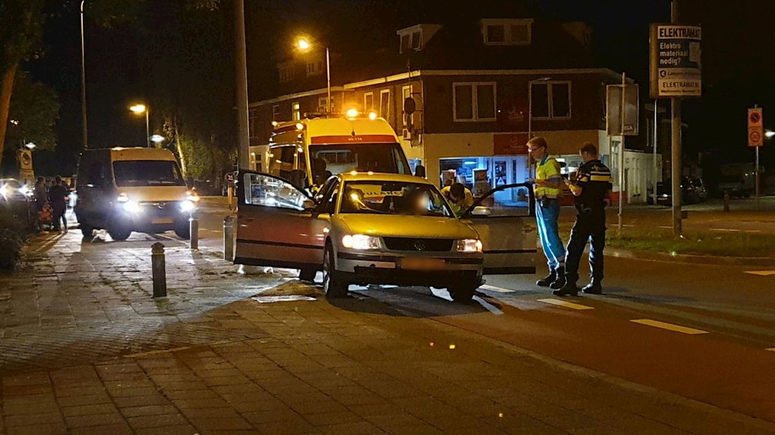 Gewonde bij ongeval op Laaressingel in Enschede