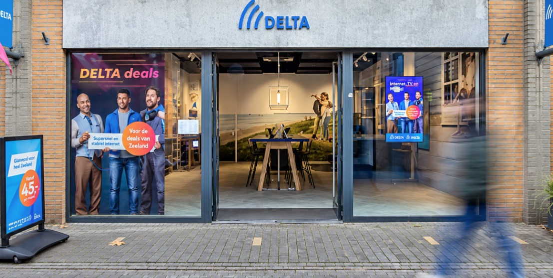 DELTA sluit fysieke winkels, op één plek in Zeeland kunnen klanten straks nog binnenlopen