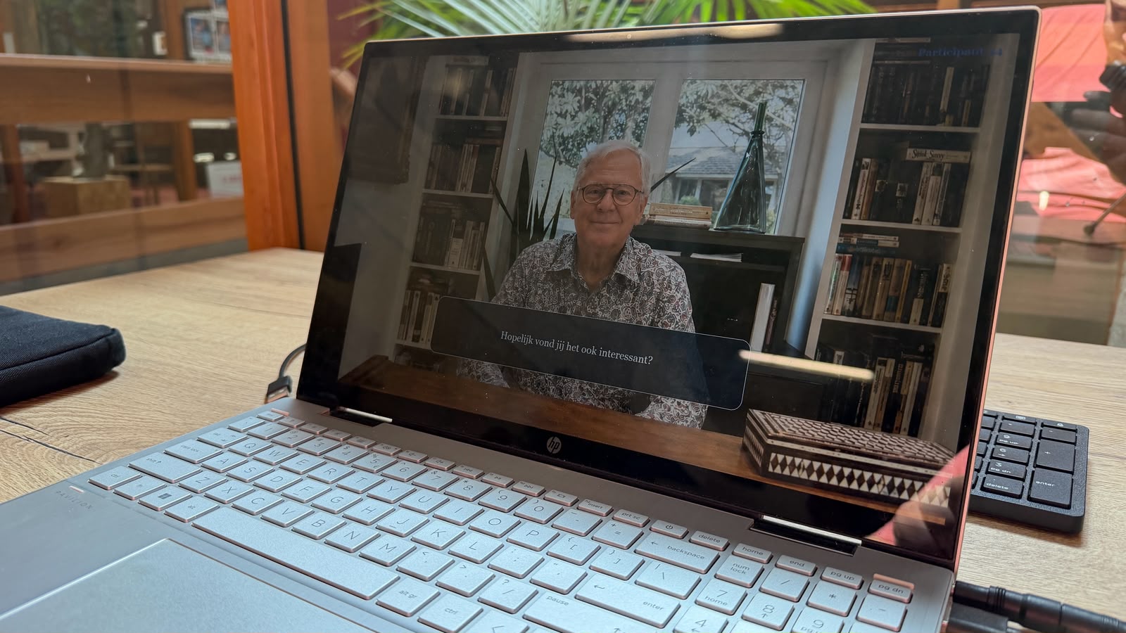 Arthur wekt via AI zijn opa tot leven bij Watersnoodmuseum: 'Ik hoop dat zijn verhaal wat voor mensen betekent'