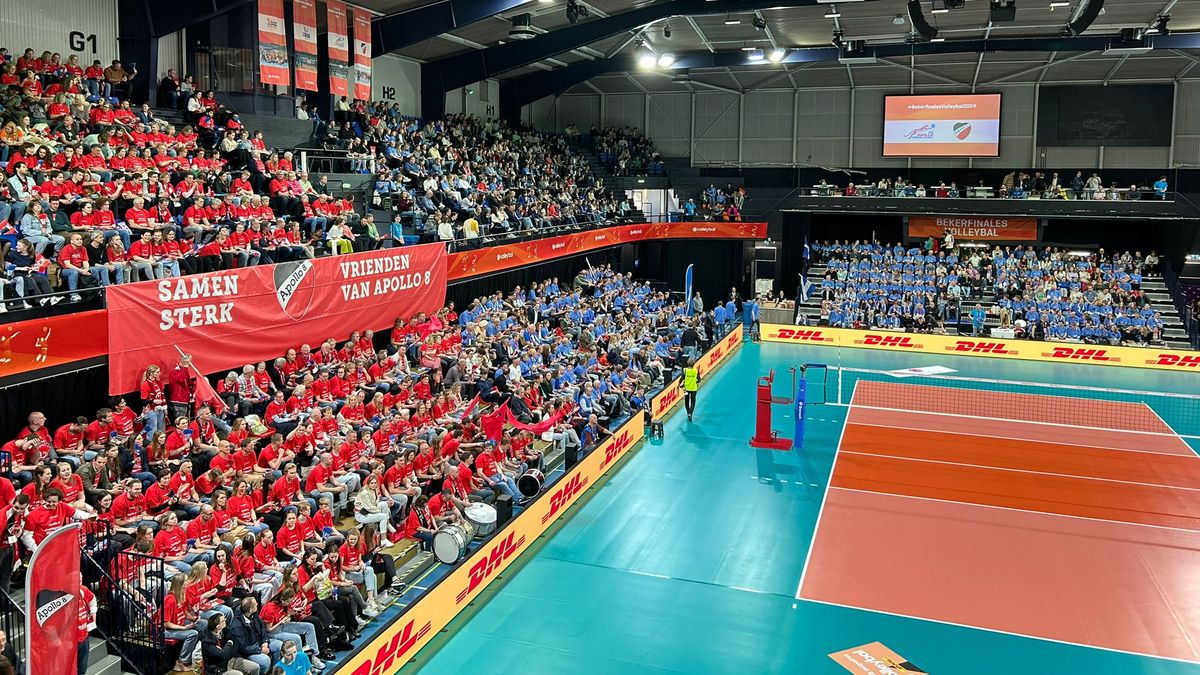 Volleyball players Apollo 8 win second cup title after an exciting