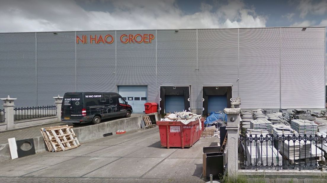 In september 2011 deed de FIOD een inval bij onder meer het hoofdkantoor van Ni Hao in Tynaarlo (Rechten: archief RTV Drenthe)