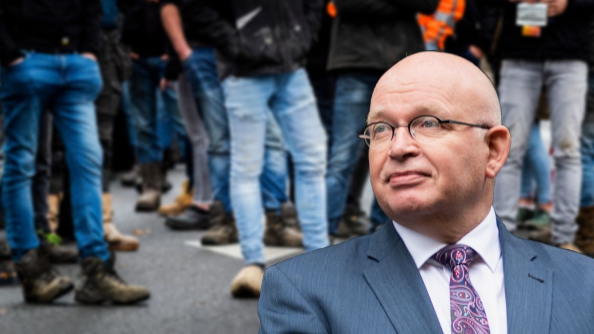 Staghouwer ontloopt confrontatie met protesterende boeren