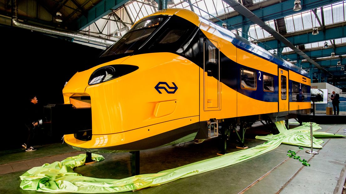 Begin oktober presenteerde NS in Amersfoort de nieuwe intercity