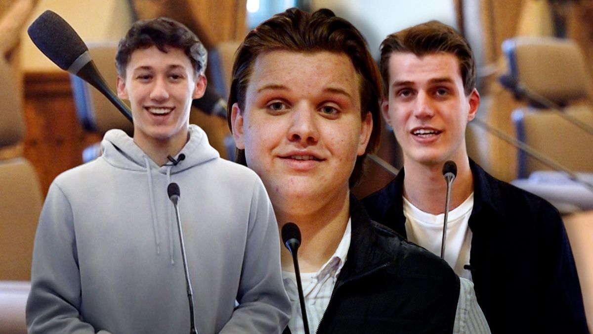 Grijze haren genoeg: deze drie piepjonge politici (16, 18 en 20) willen de raad in