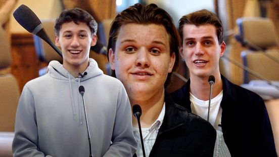 Grijze haren genoeg: deze drie piepjonge politici (16, 18 en 20) willen de raad in