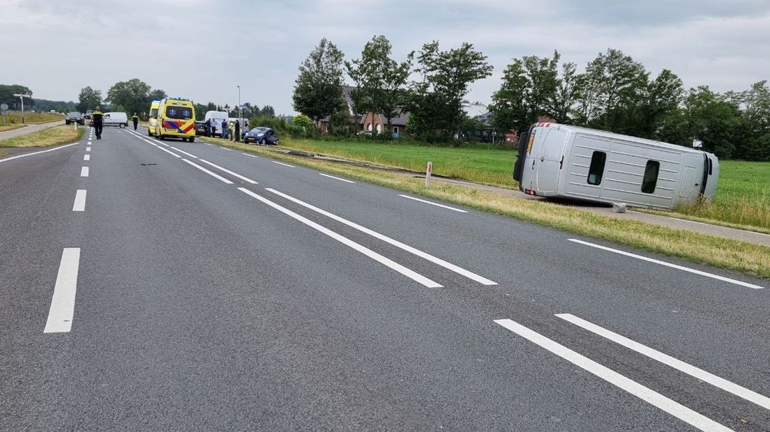 Ongeval op N739 tussen Hengelo en Beckum