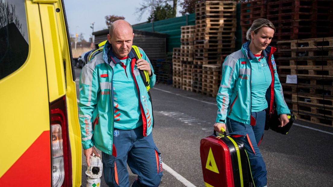 Ambulancepersoneel krijgt regelmatig te maken met geweld