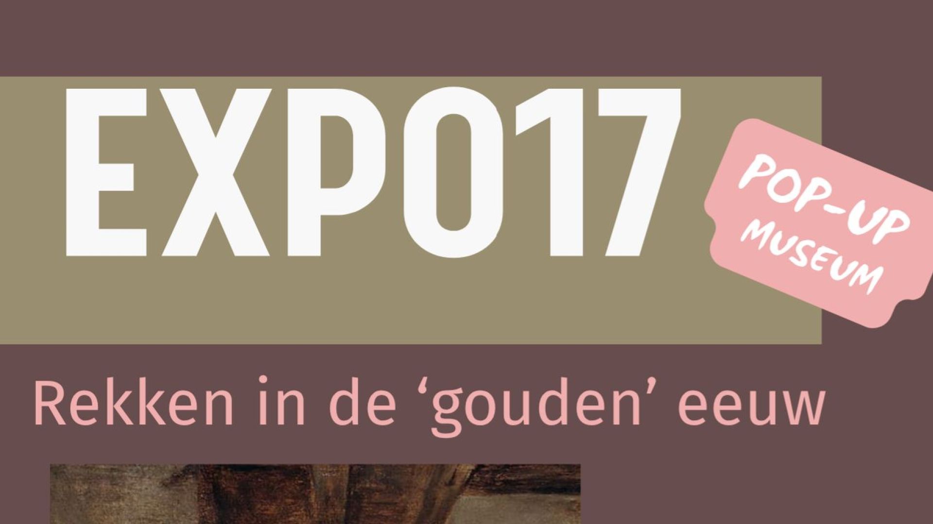 Pop-up museum EXPO17 brengt 17e eeuw in Rekken tot leven.