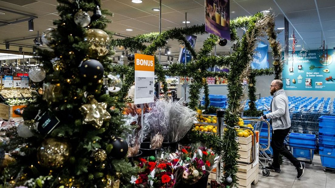 Best veel supermarkten zijn nog gedeeltelijk open met Kerst