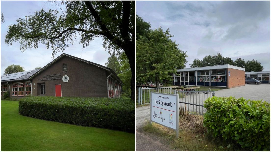 De Van Royenschool en De Slagkrooie verhuizen straks naar een nieuw te bouwen school