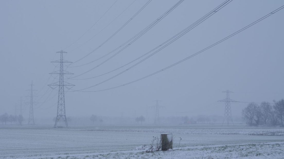 Hoogspanningsleidingen hebben nog steeds last van lijndansen, meldt TenneT (Rechten: RTV Drenthe / Jeroen Kelderman