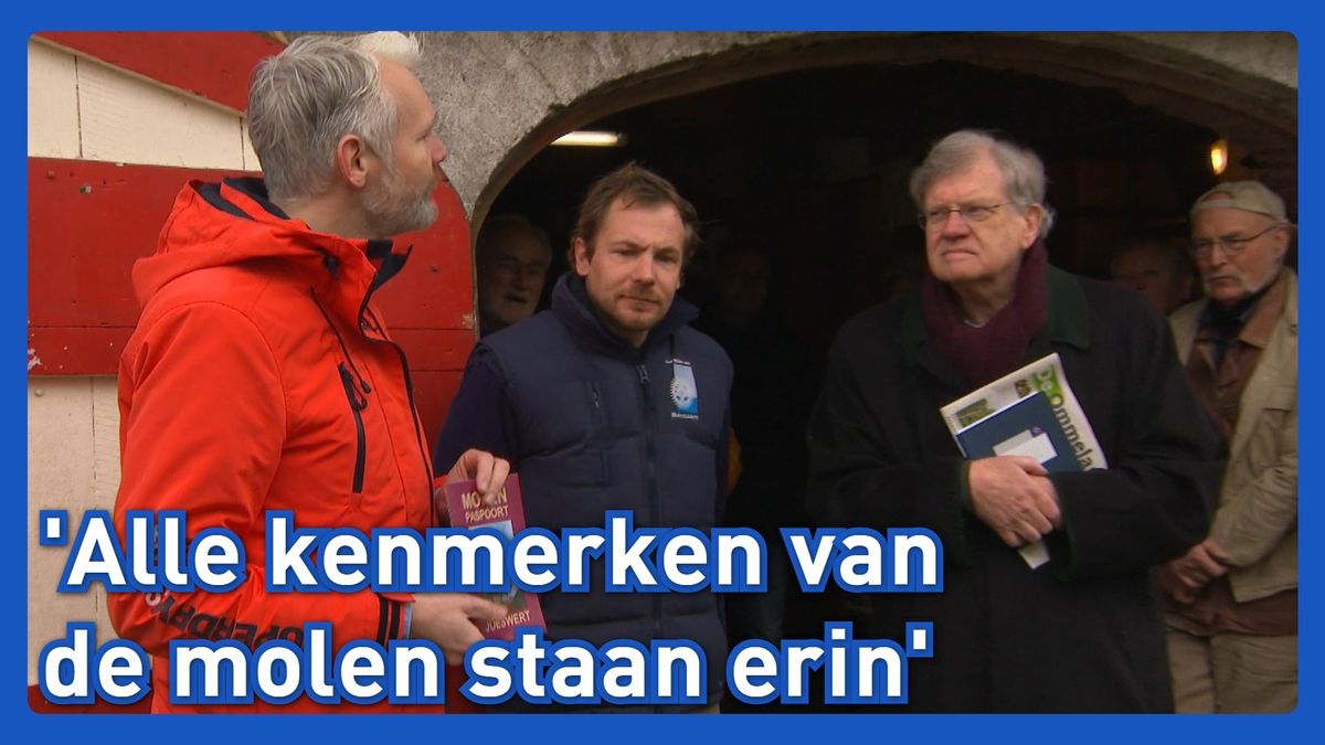 Molen in Feerwerd heeft nu een paspoort
