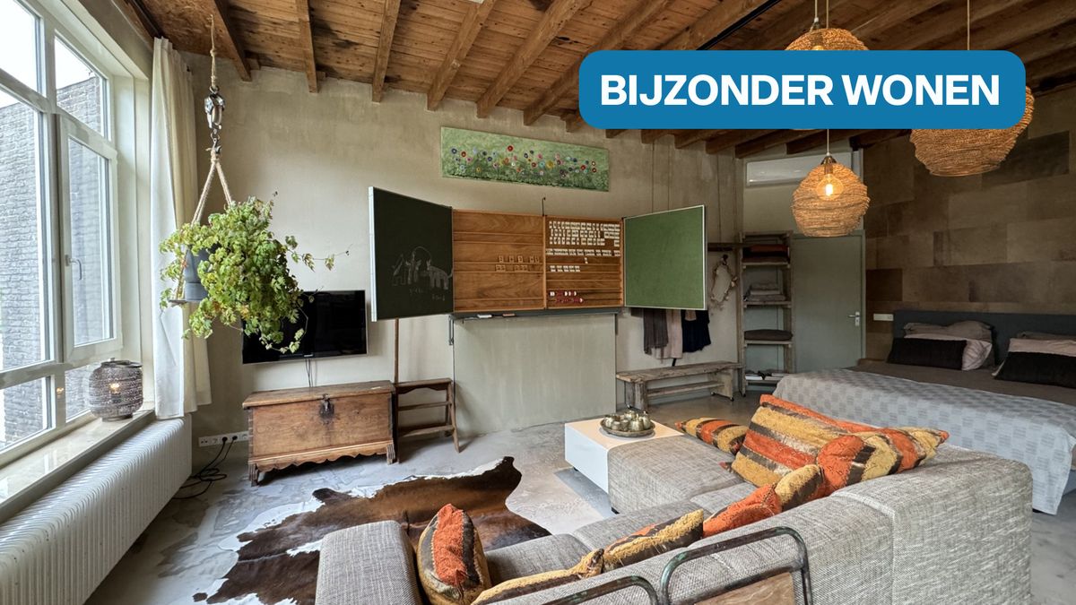 Van klaslokaal naar huiskamer: unieke woning in Reijmerstok