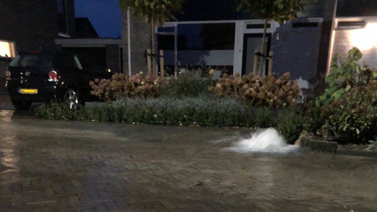 Heel Hooghalen heeft weer water [update]