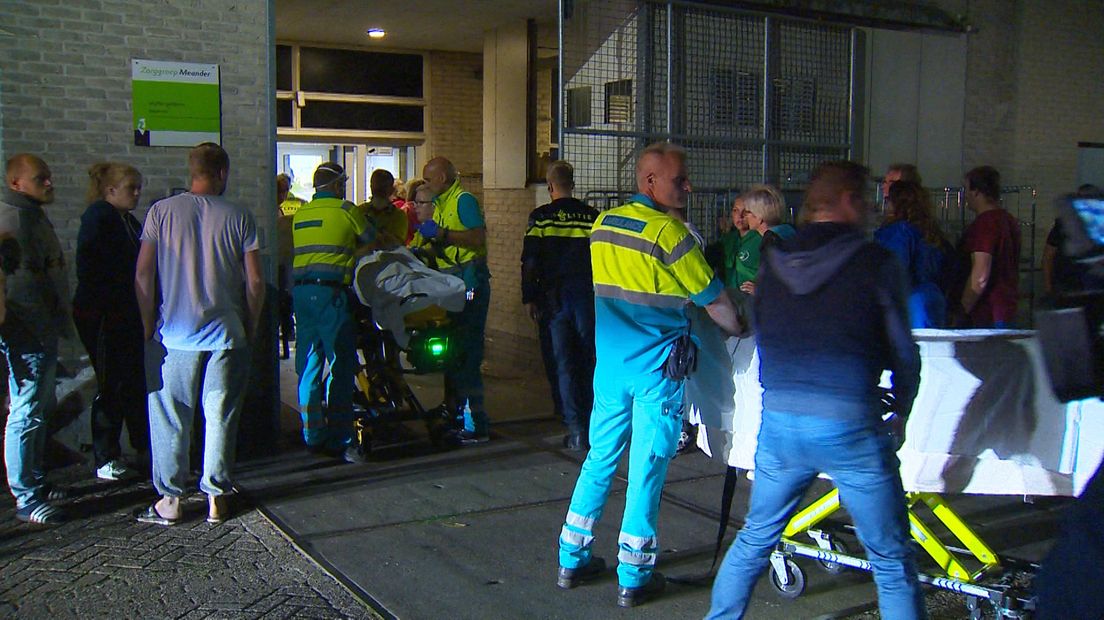 84 bewoners van De Heggerank zijn geëvacueerd (Rechten: Persbureau Meter)