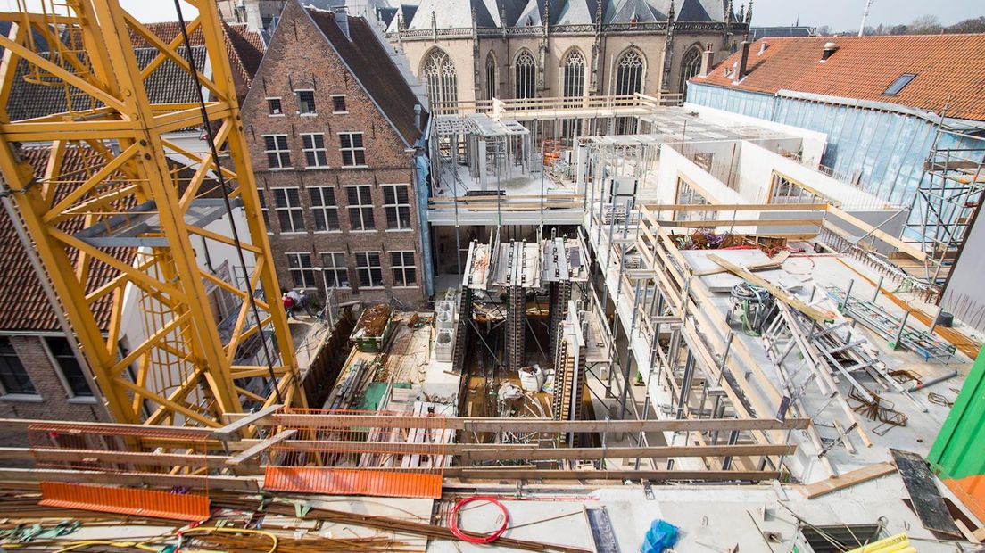 Bouw nieuw stadskantoor in Deventer