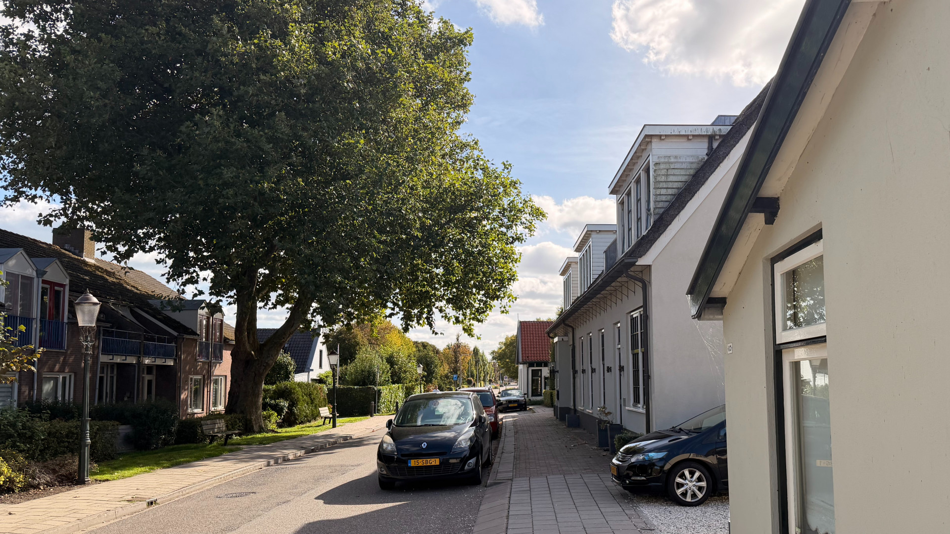 De parkeersituatie op de Herenweg
