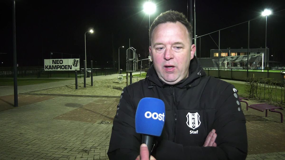 NEO-trainer Job ten Thije na de nederlaag tegen DETO