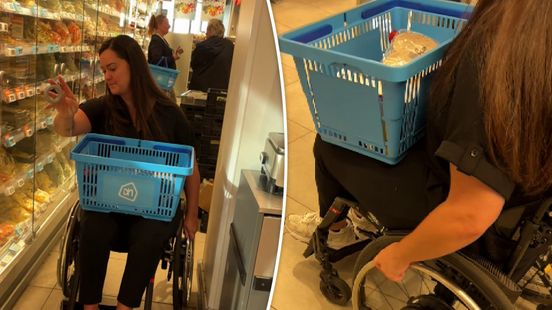 Undercover boodschappen doen: supermarkt is hindernisbaan voor Susanne in rolstoel Home