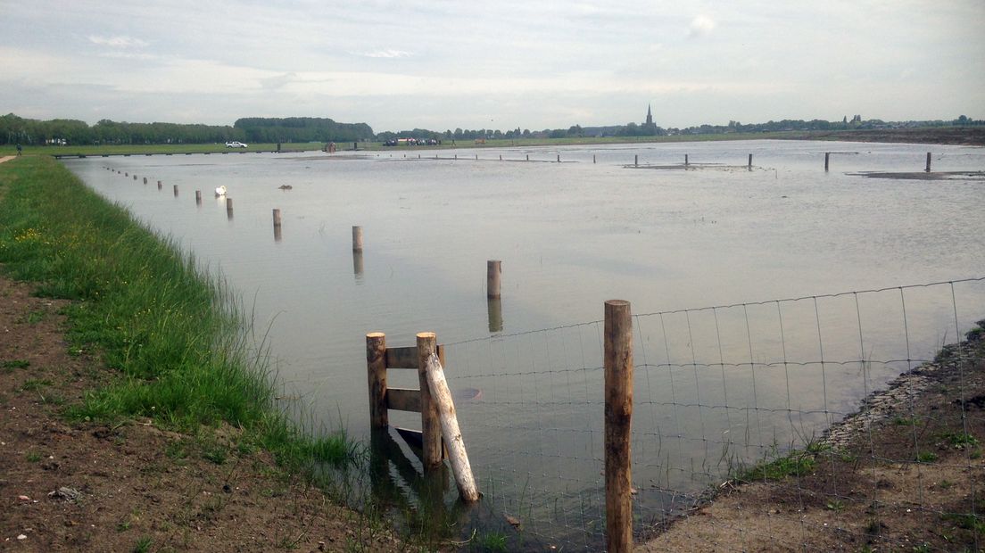 De wateropvang bij Schalwijk