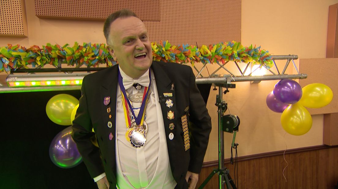 Voorzitter Ruud Dik is trots op zijn carnavalsvereniging in Ede.