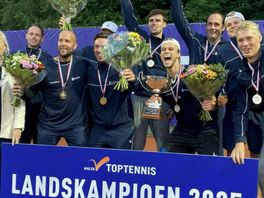 Tennissers Suthwalda spelen vandaag opnieuw finale om landstitel op eigen tennispark