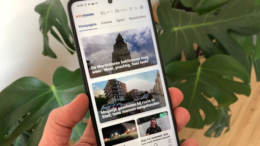 De nieuwe app en site van RTV Noord