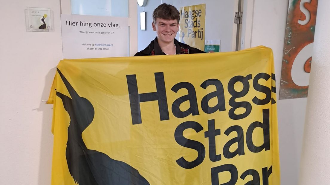 De vlag is weer thuis bij de partij