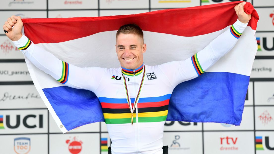 Jetze Plat als wereldkampioen in 2019