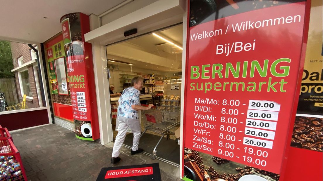 De supermarkt van Raymond Berning in Noord Deurningen is weer open