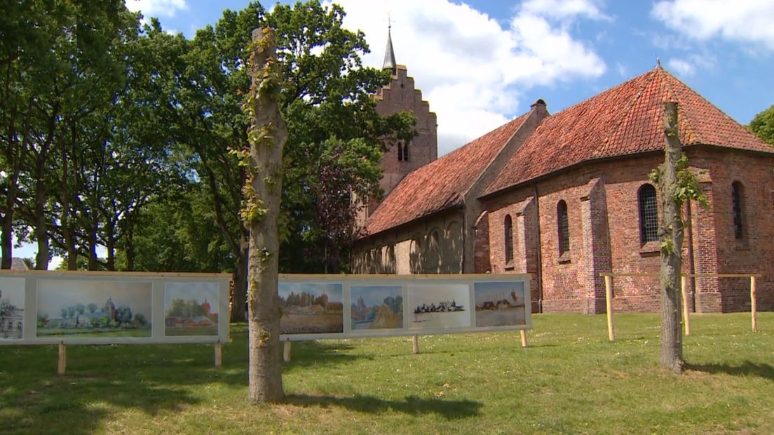 De Magnuskerk in Anloo (Archieffoto RTV Drenthe)