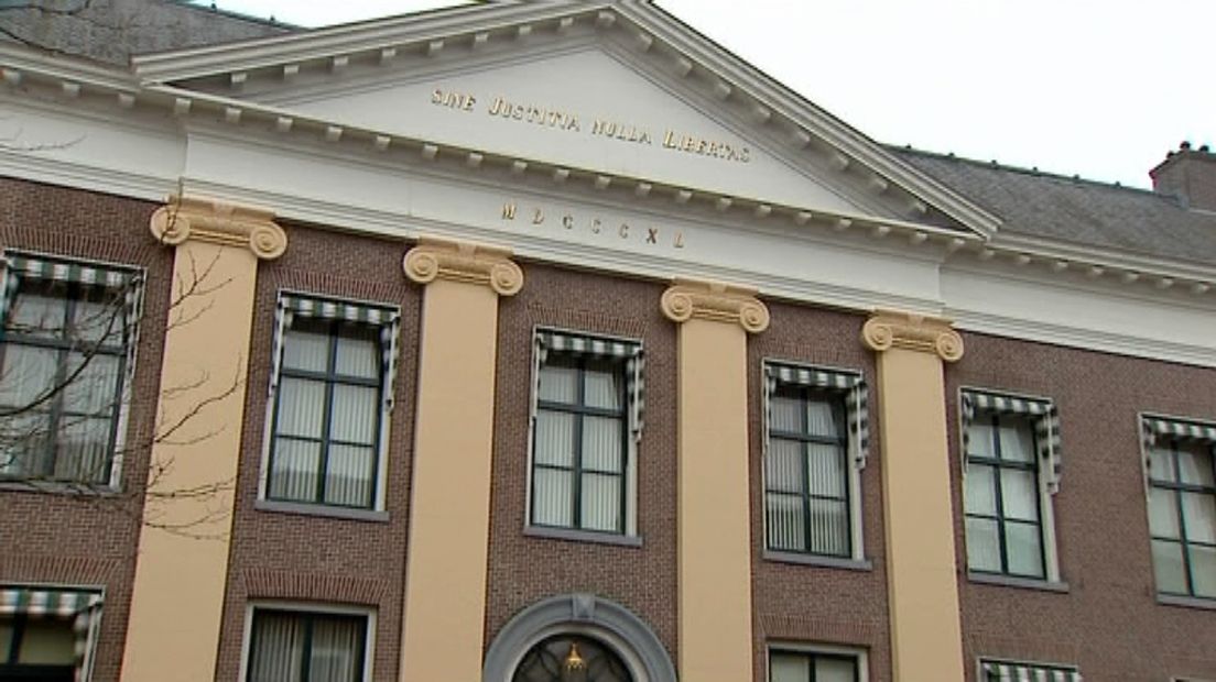 De rechtbank in Assen gaat mogelijk sluiten (Rechten: archief RTV Drenthe)