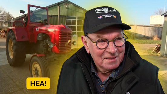 In de loods van oud-boer Bouwe staan 20 Steyr-trekkers te pronken Nieuws