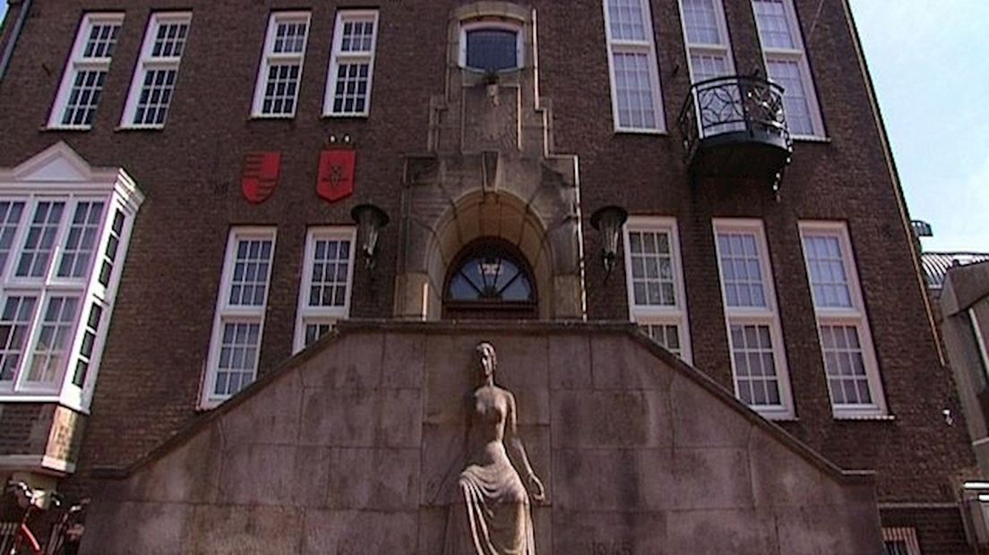 Het gemeentehuis in Haaksbergen