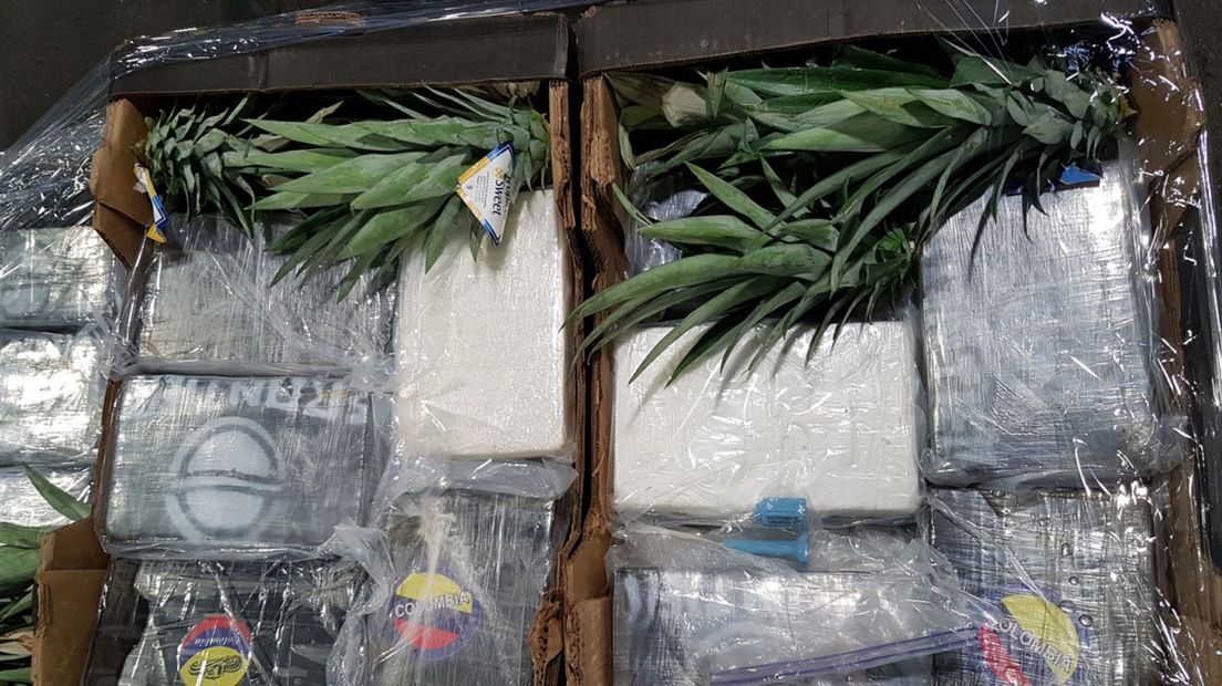 Cocaïne gevonden in loods I