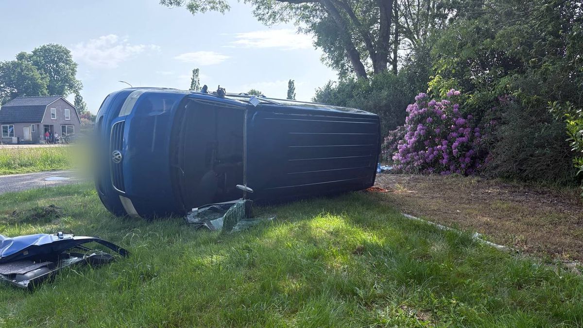 112 Nieuws: Autobrand in Westerhaar, politie houdt rekening met brandstichting