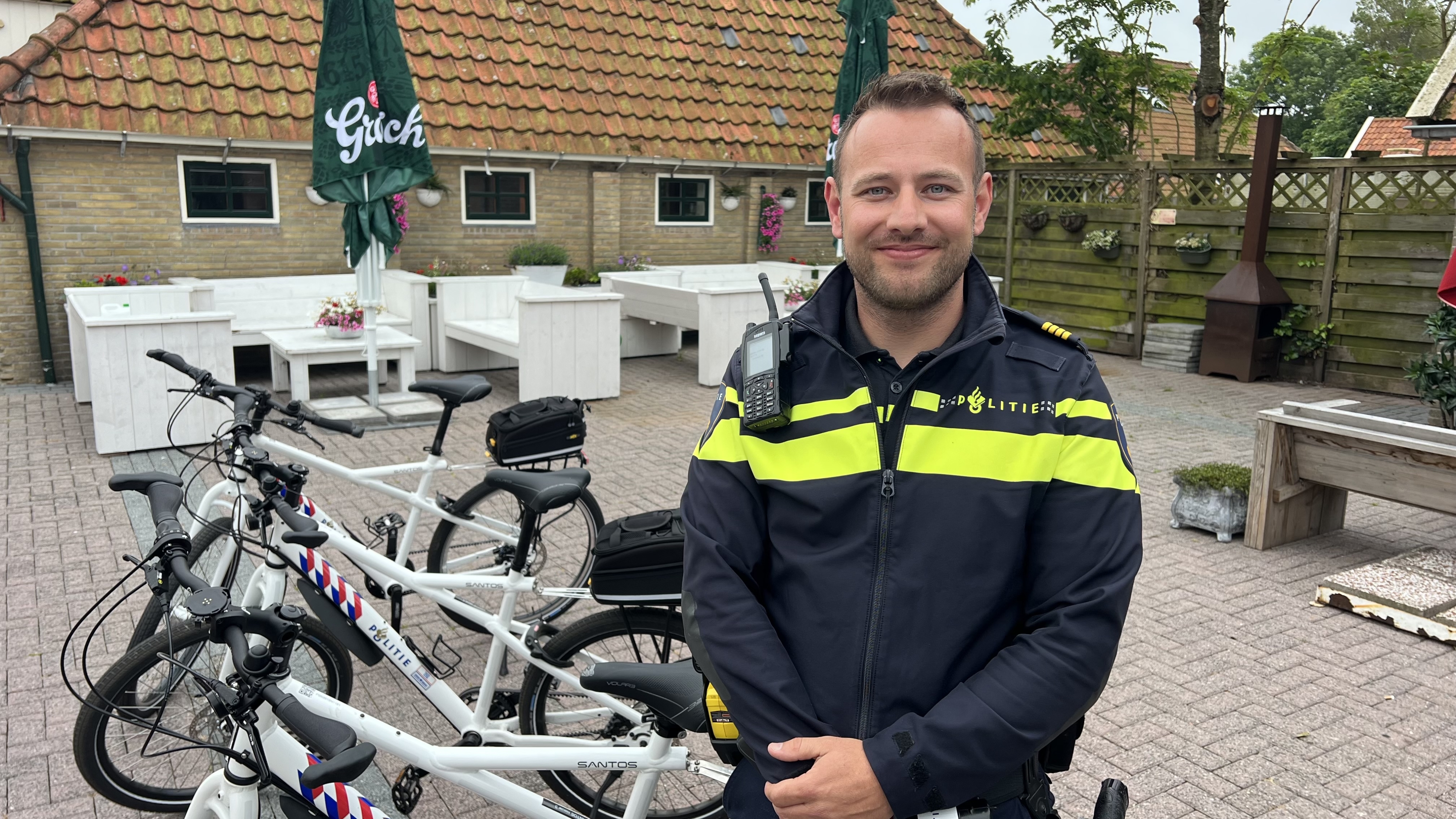 Jesse Norden van politie Terschelling
