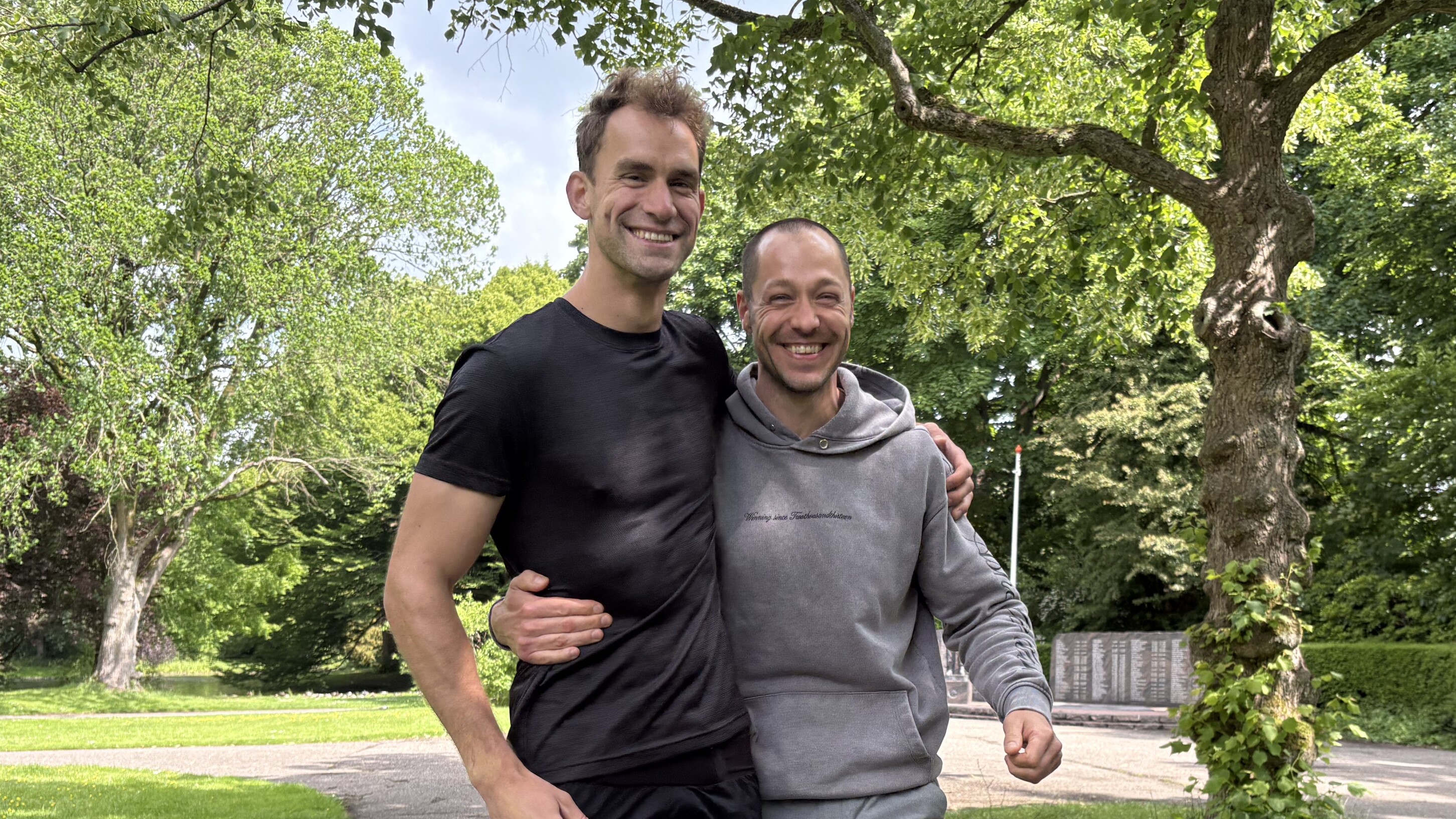 Na zware verslaving rent Lennart uit Leeuwarden nu voor marathon Tokio