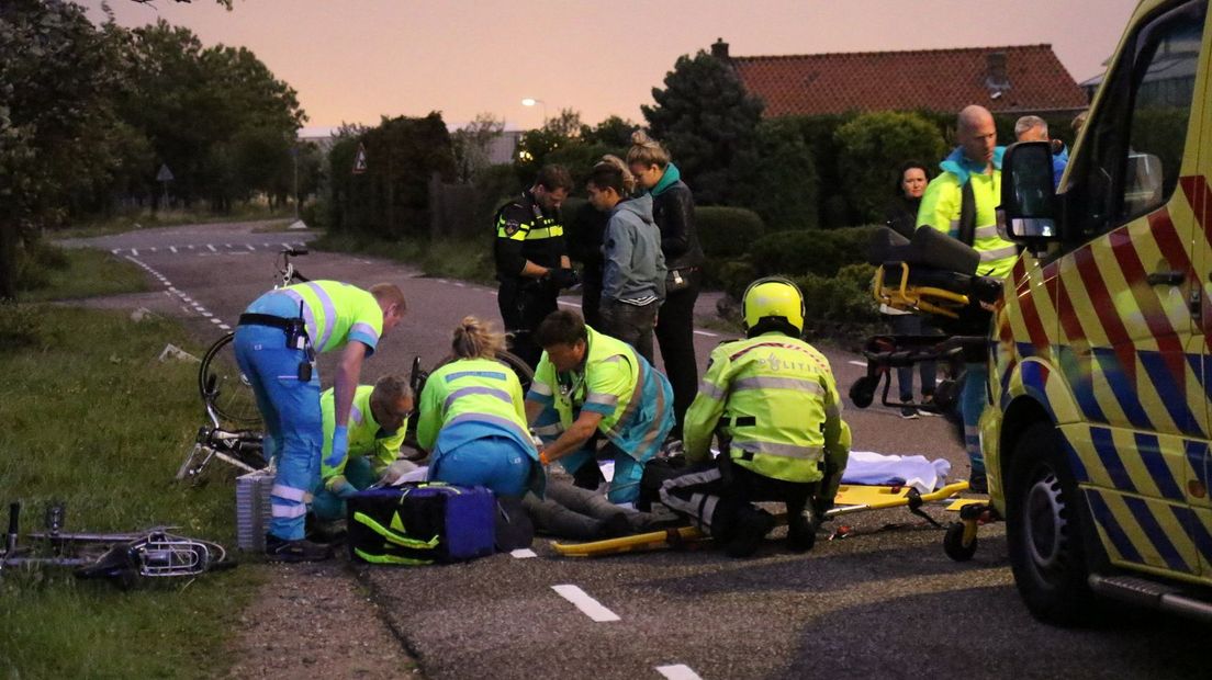 Het ongeluk gebeurde op de Broekpolderlaan