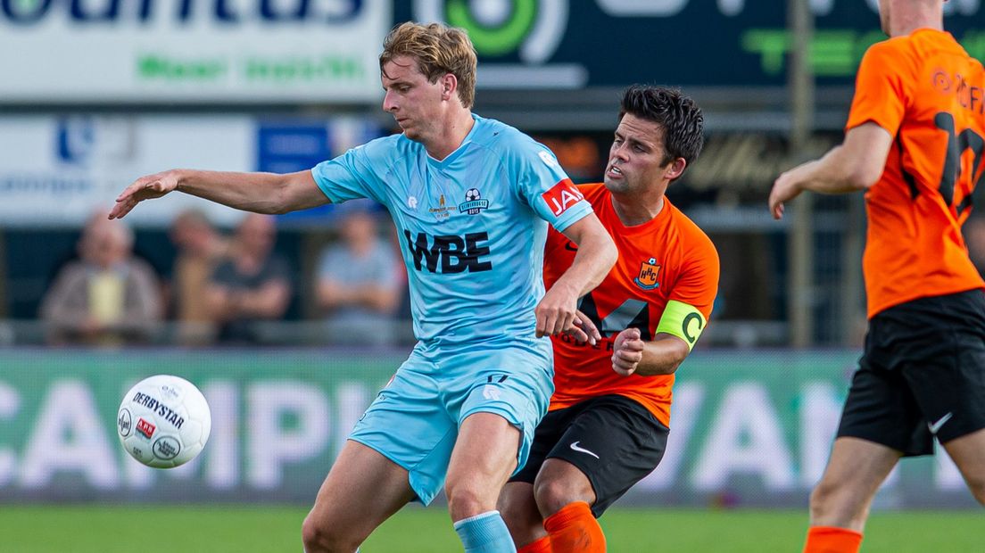 Rijnsburgse Boys heeft de uitwedstrijd tegen HHC Hardenberg met 2-1 verloren