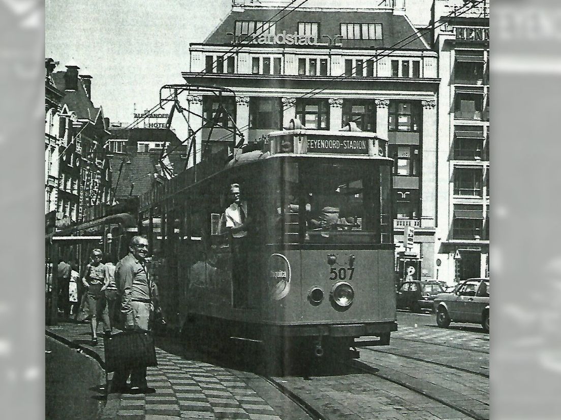 Rotterdamse tram op het Leidseplein