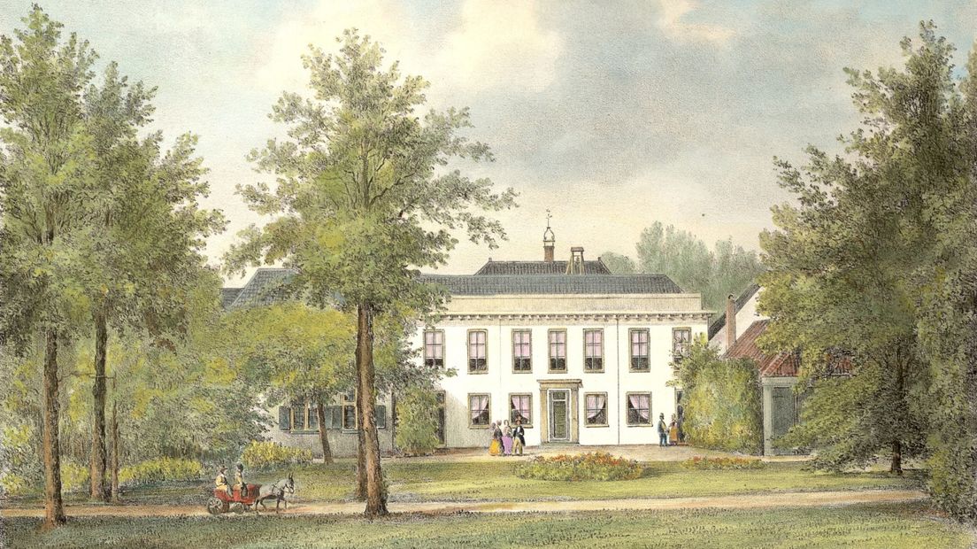 Noorthey aan de voorzijde in 1855