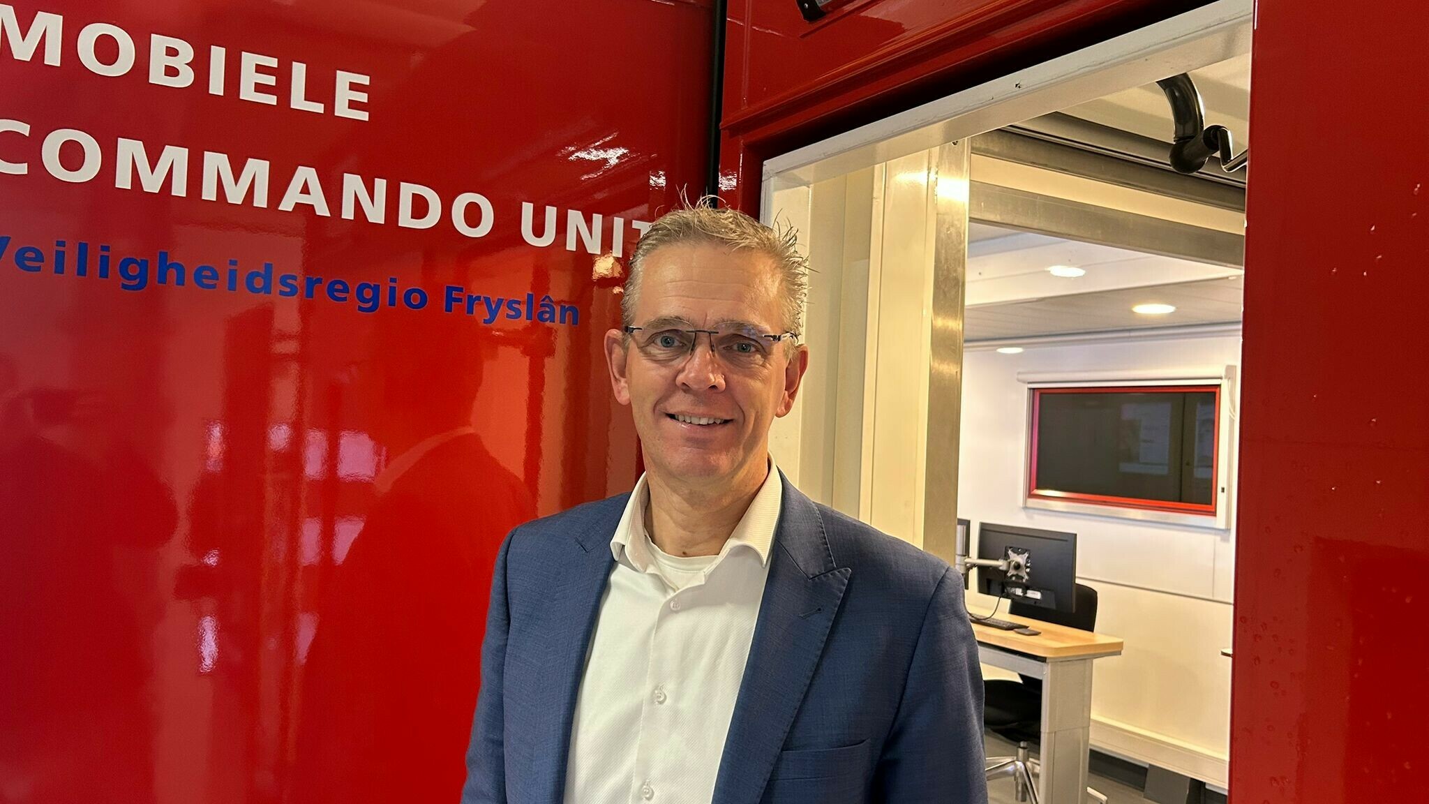 Jeroen Gebben, is direkteur Feiligens fan de Veligheidsregio Fryslân