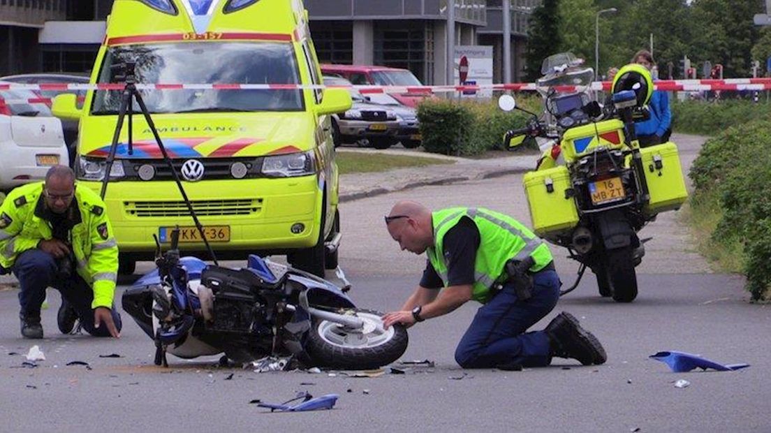 Scooterrijder verongelukt in Meppel