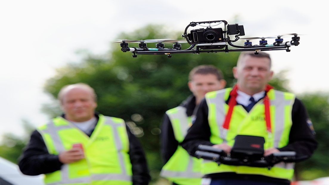 politie test drone