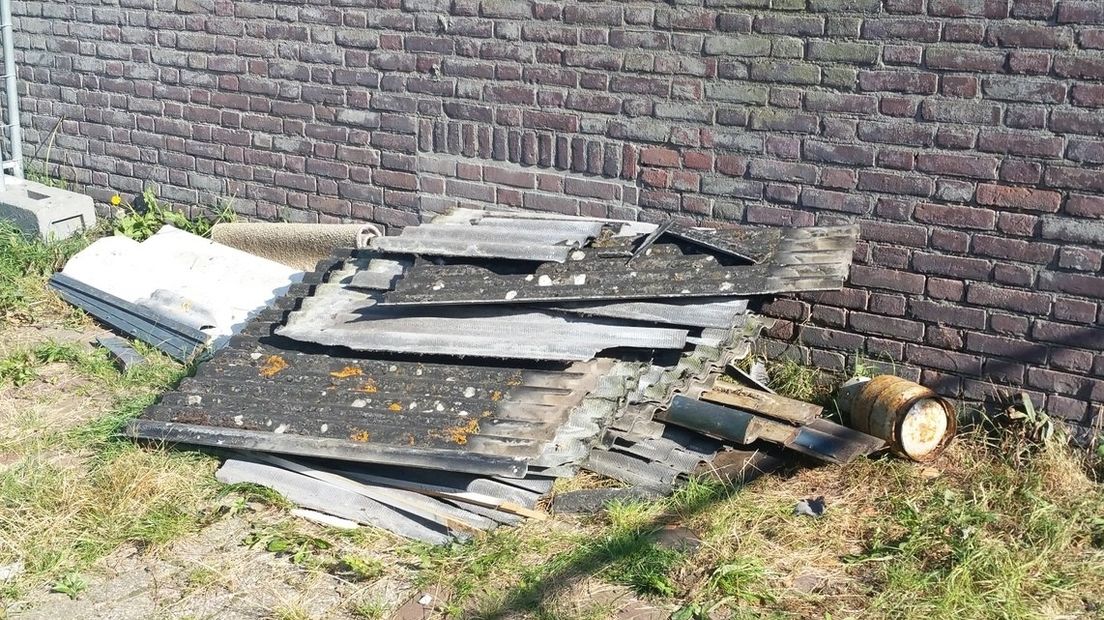 Illegale dump asbest in Breskens