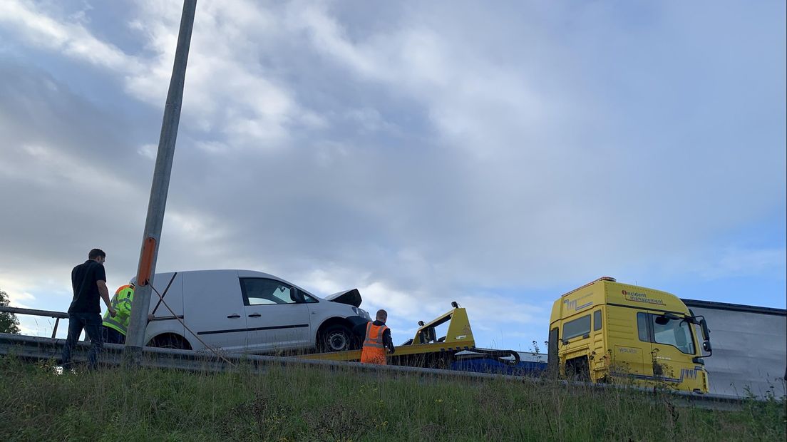 Ongeluk op A1 bij Bathmen